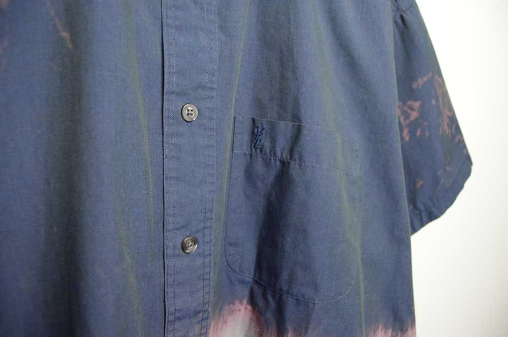 Handmade × Vintage × Yves Saint Laurent ysl shirt… - image 4