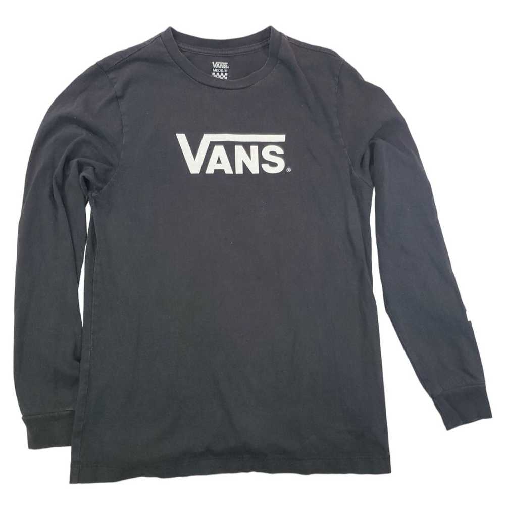 Vans Vans | Black, Long Sleeve T-shirt | Size Med… - image 1