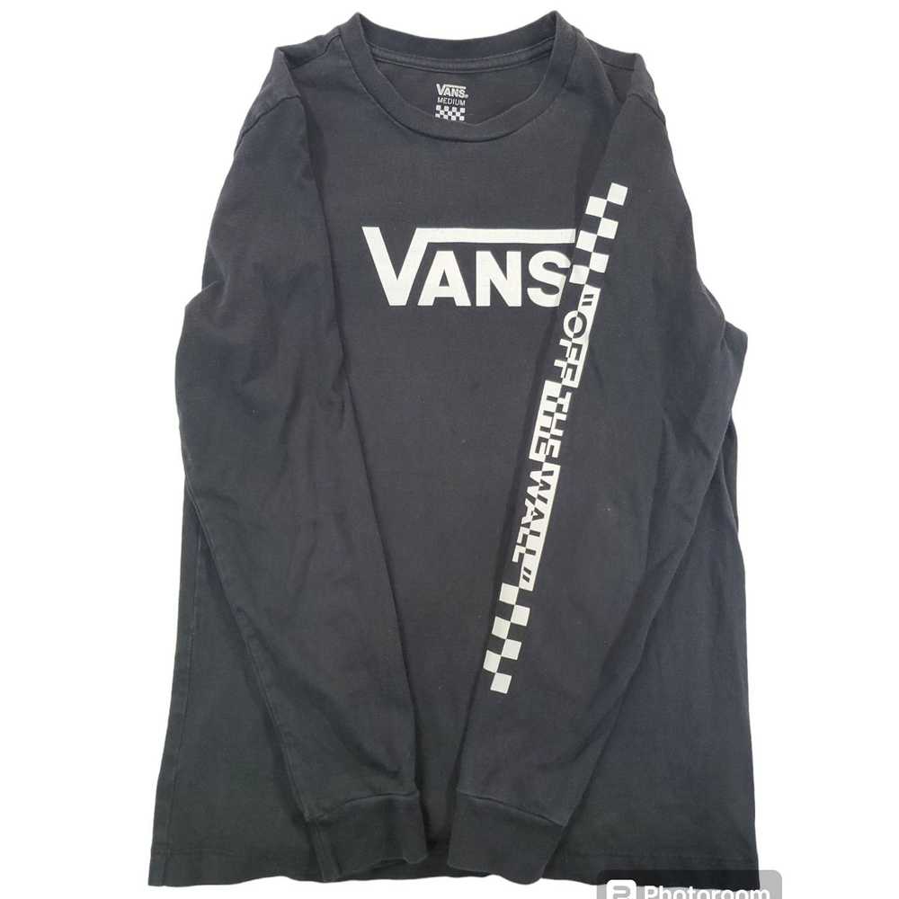 Vans Vans | Black, Long Sleeve T-shirt | Size Med… - image 3