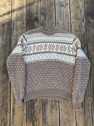 Pendleton Vintage Pendleton Brown Chunky knit Swea