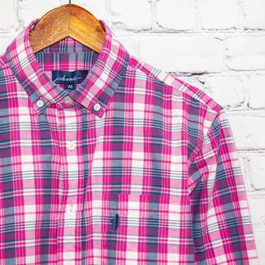 Johnnie O Johnnie-O Men's Button Down Shirt Pink … - image 1