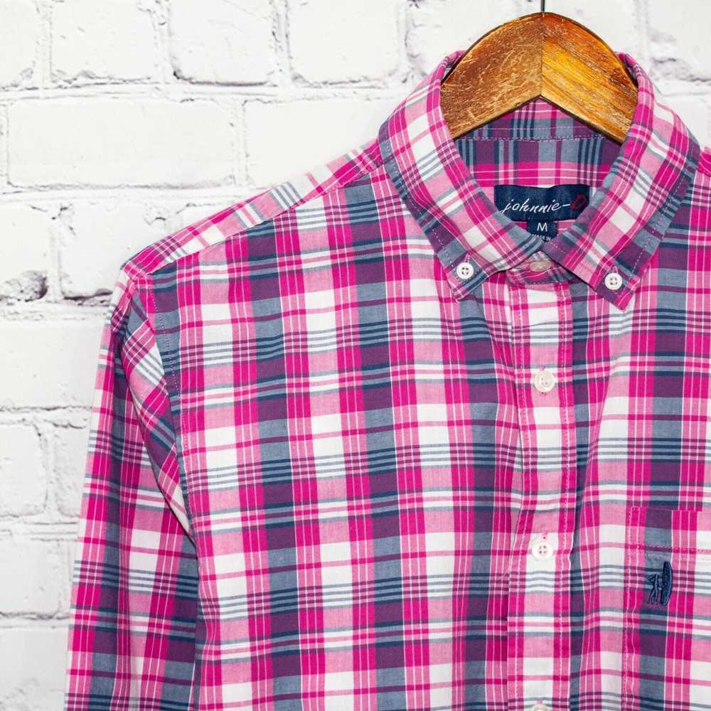 Johnnie O Johnnie-O Men's Button Down Shirt Pink … - image 5