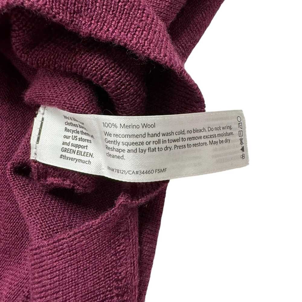 Eileen Fisher EILEEN FISHER Pink 100% Merino Wool… - image 7