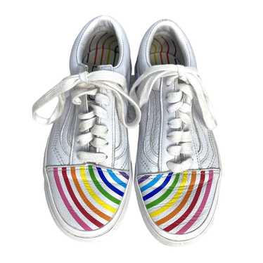 Vans VANS FLOUR SHOP Old Skool Rainbow White Snea… - image 1