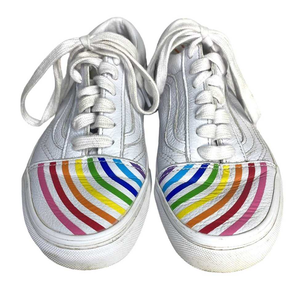 Vans VANS FLOUR SHOP Old Skool Rainbow White Snea… - image 3