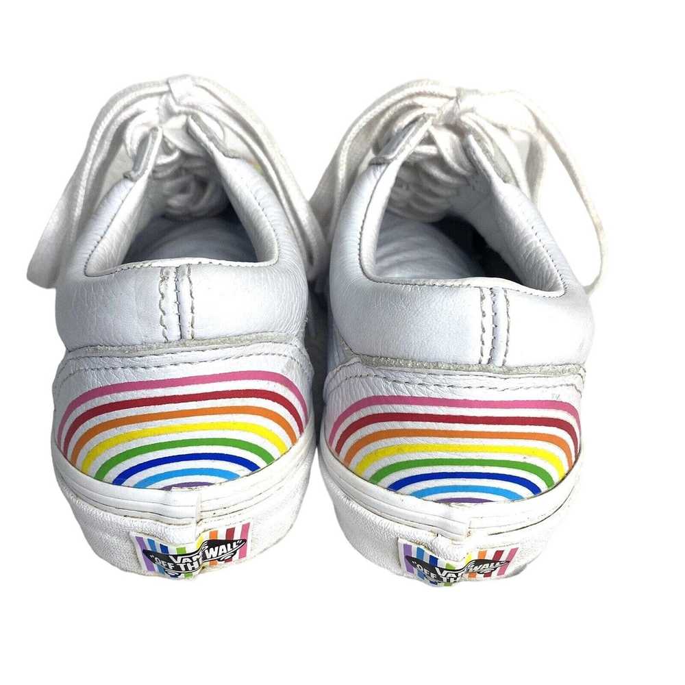 Vans VANS FLOUR SHOP Old Skool Rainbow White Snea… - image 4