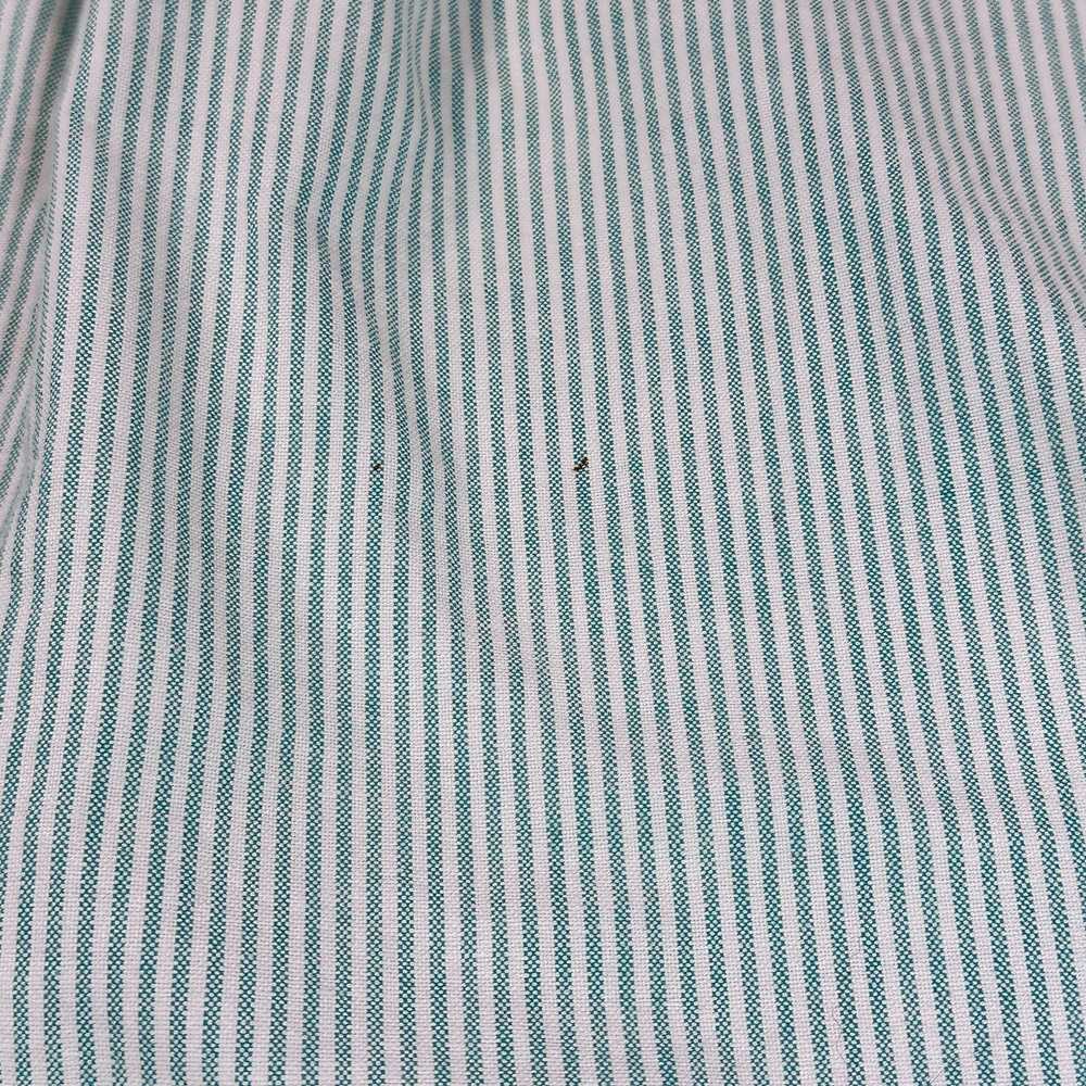 Hunt Club Hunt Club Shirt Mens L Green White Stri… - image 10