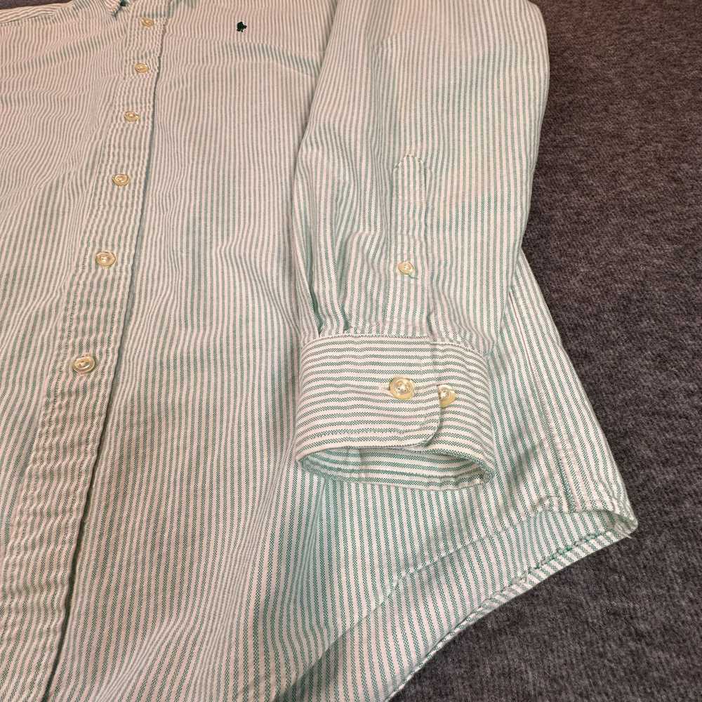 Hunt Club Hunt Club Shirt Mens L Green White Stri… - image 4