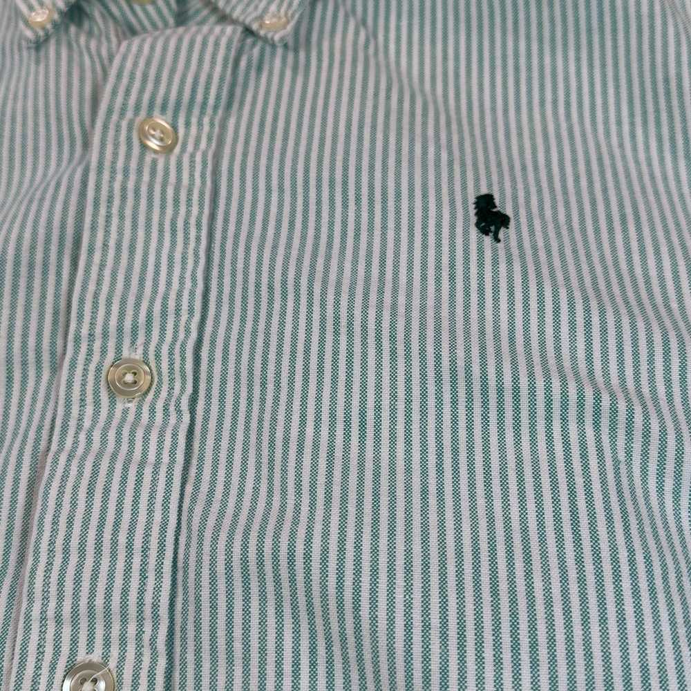 Hunt Club Hunt Club Shirt Mens L Green White Stri… - image 5