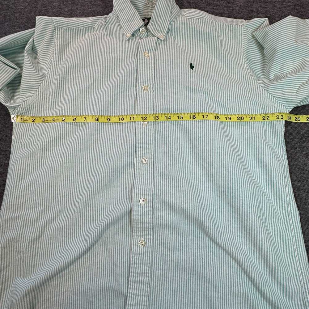 Hunt Club Hunt Club Shirt Mens L Green White Stri… - image 6