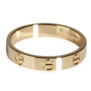 Cartier Love yellow gold ring