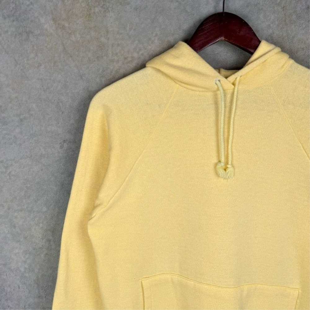 Vintage VTG 80s Blank Hoodie Sweatshirt Womens Sz… - image 6