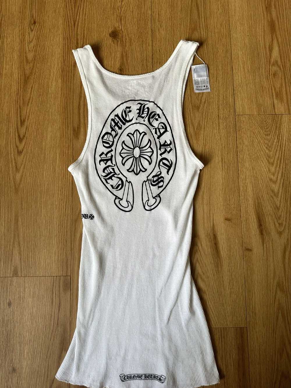 Chrome Hearts Chrome Hearts White Black Horseshoe… - image 5