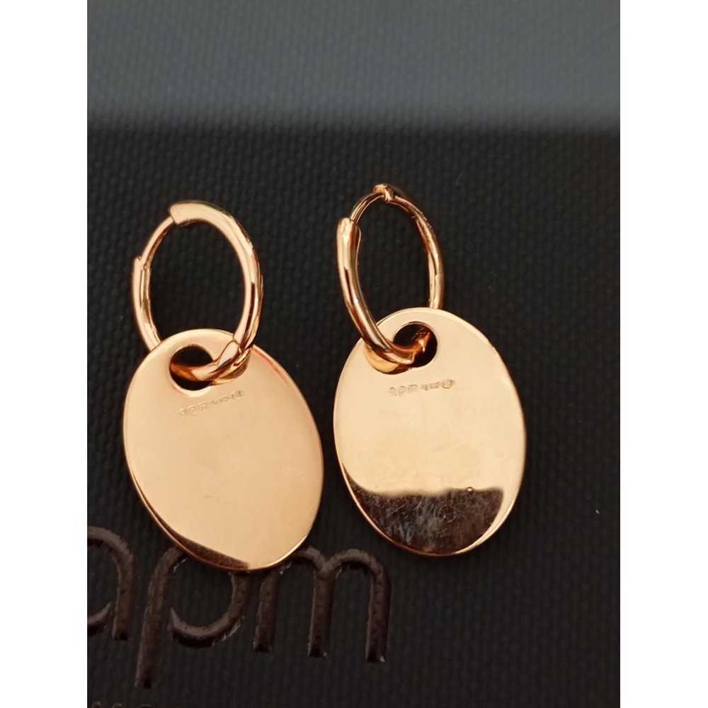 APM Monaco Pink gold earrings - image 5