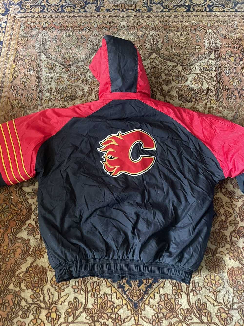 NHL × Starter × Vintage Vintage Calgary Flames ho… - image 2