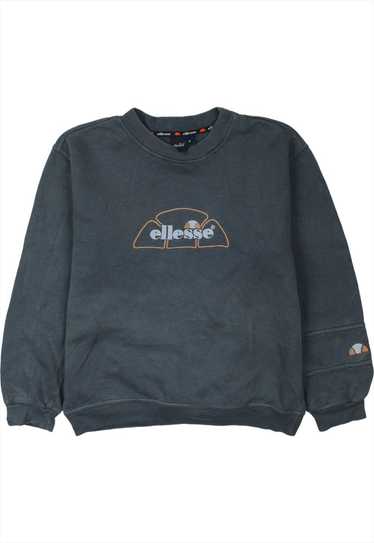 Vintage 90's Ellesse Sweatshirt Spellout Heavyweig