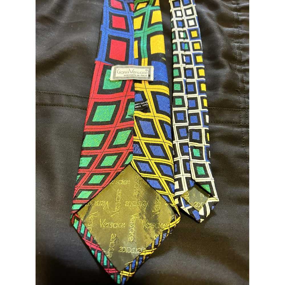 Gianni Versace Silk tie - image 3