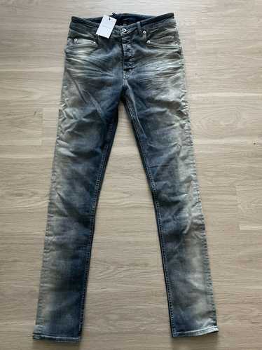 Rick Owens Drkshdw Tyrone cut mineral pearl degrad