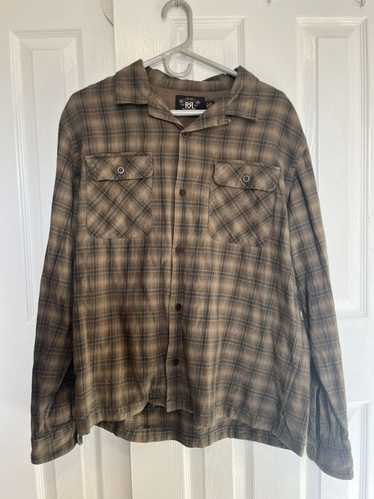 RRL Ralph Lauren RRL Plaid 1940s Cotton Workshirt