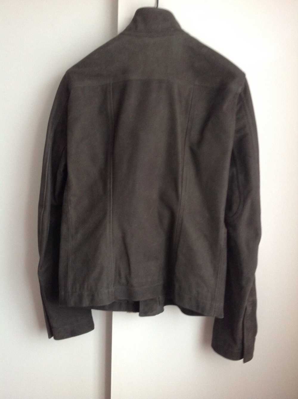 Rick Owens Rick Owens Slate Grey Molino Jacket - image 4