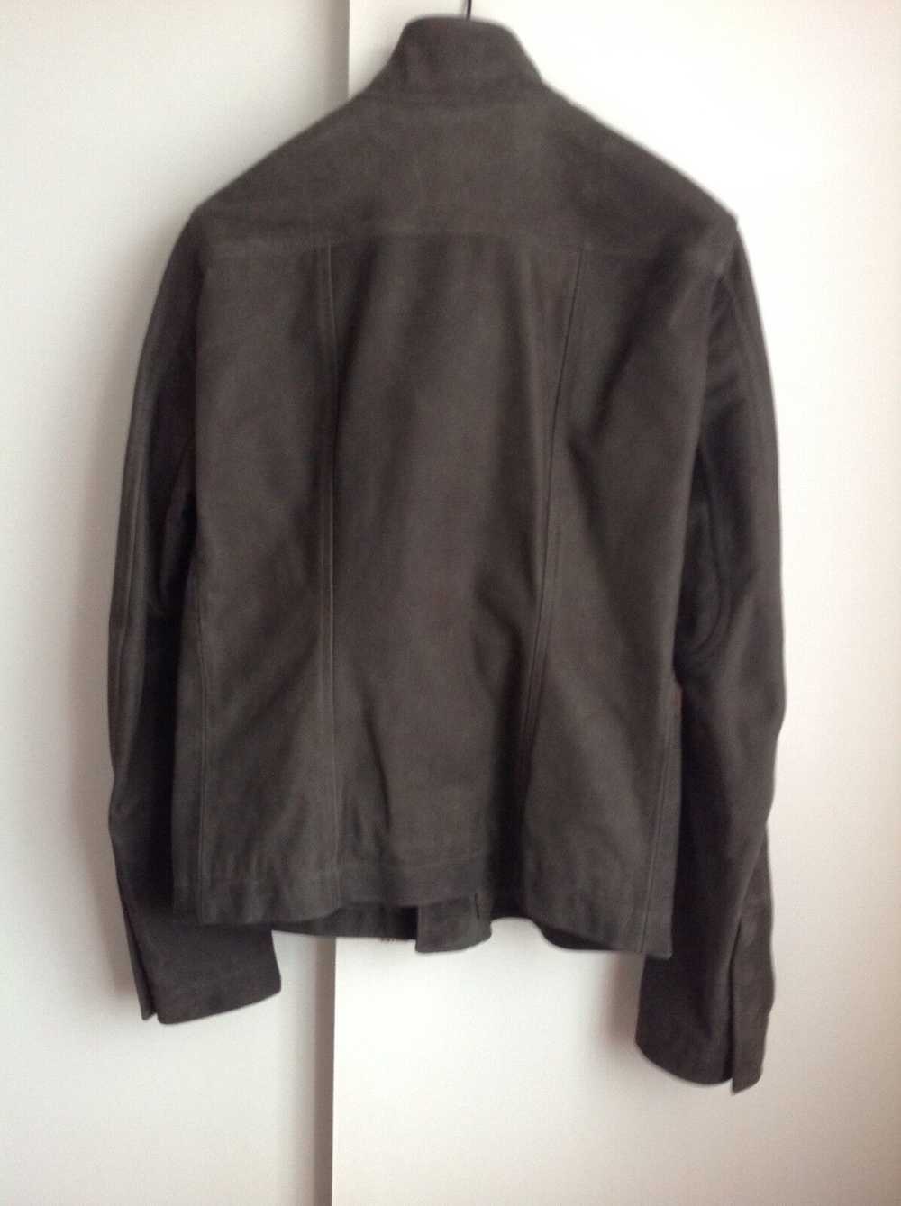 Rick Owens Rick Owens Slate Grey Molino Jacket - image 5