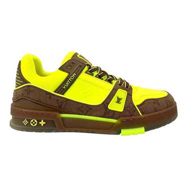 Louis Vuitton LV Trainer Low Yellow Brown - image 1