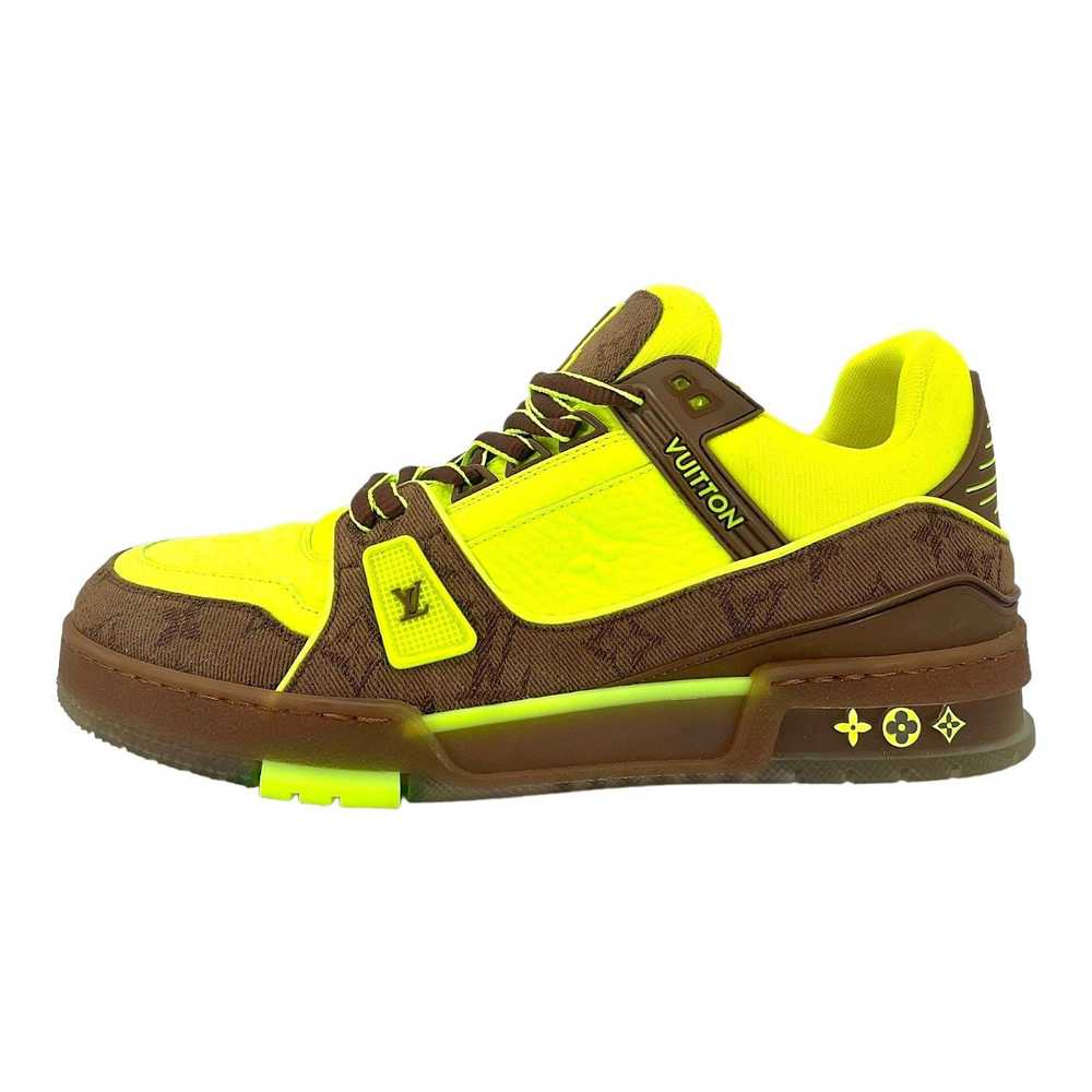 Louis Vuitton LV Trainer Low Yellow Brown - image 2