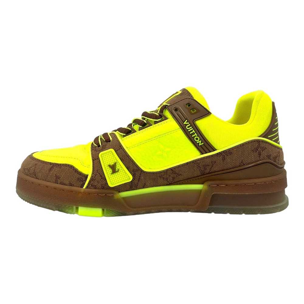 Louis Vuitton LV Trainer Low Yellow Brown - image 3