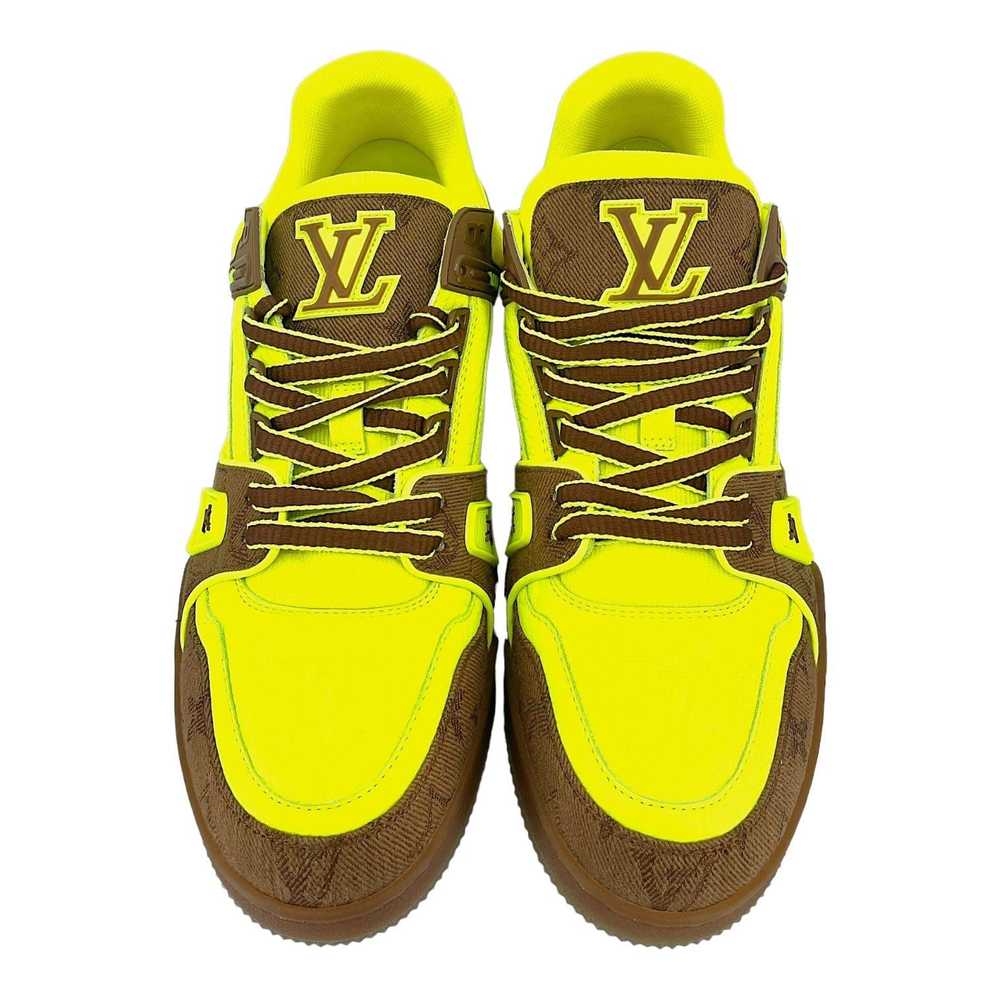 Louis Vuitton LV Trainer Low Yellow Brown - image 5