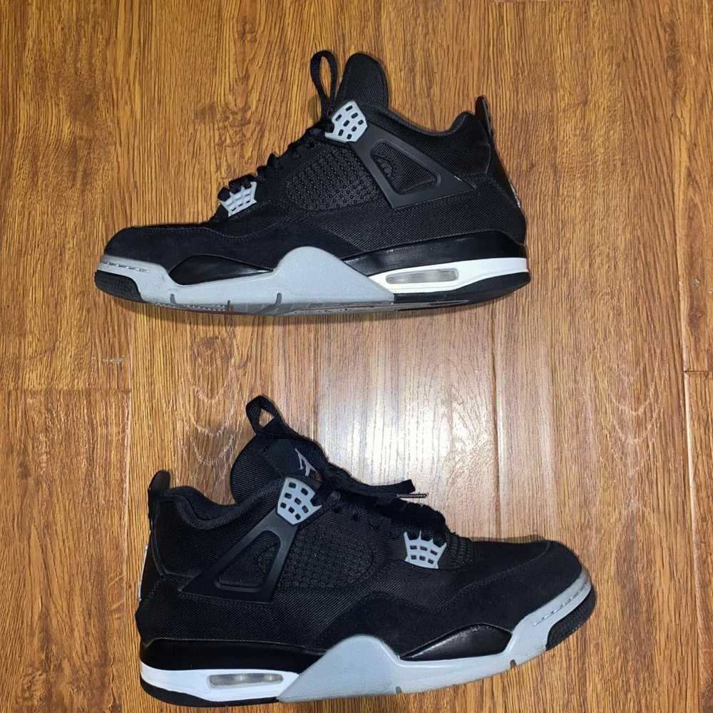 Jordan Brand Air Jordan 4 Retro SE Black Canvas - image 1