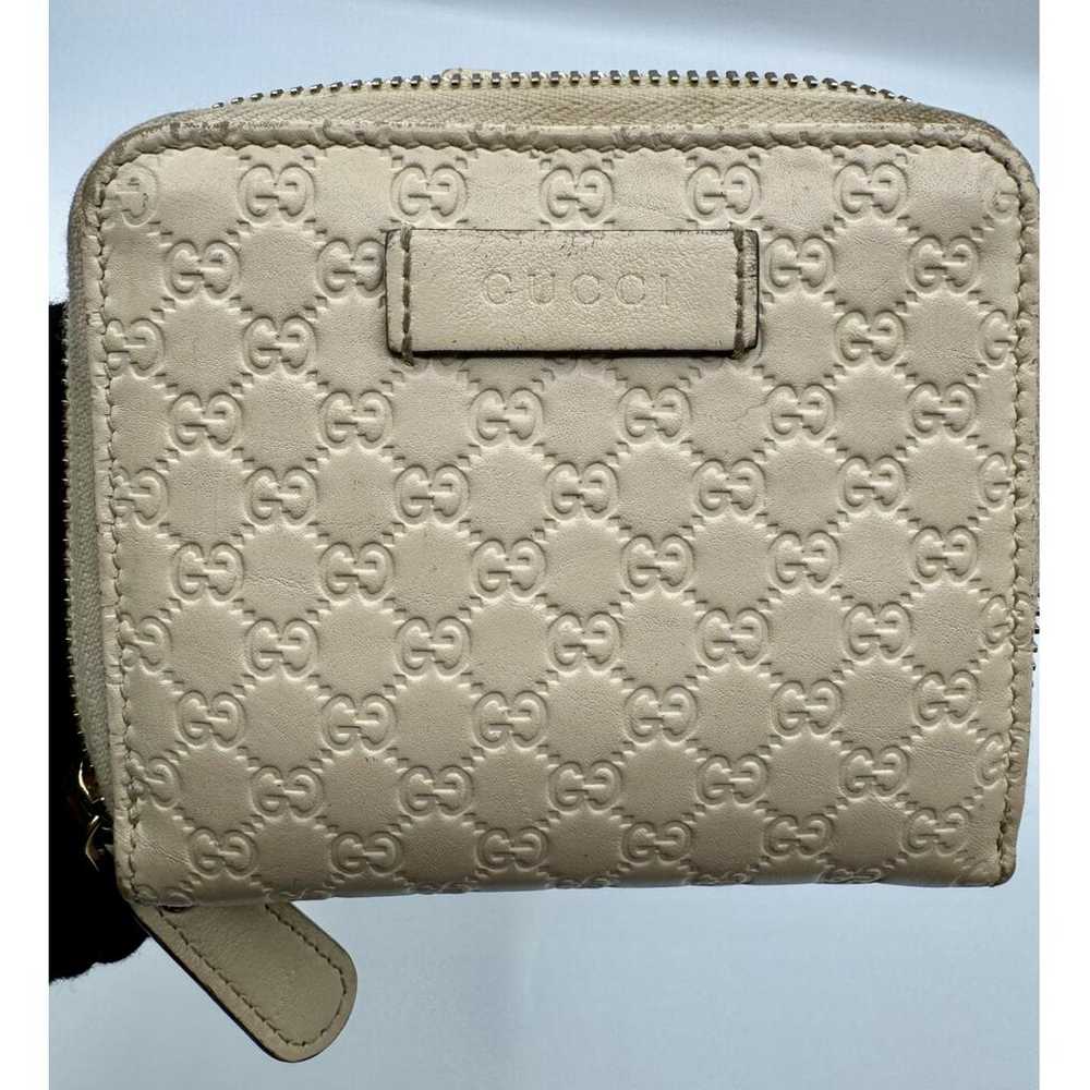 Gucci Leather purse - image 5