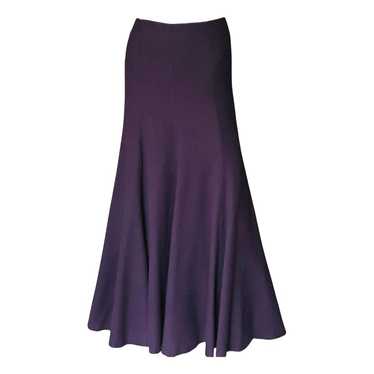 Dries Van Noten Wool maxi skirt