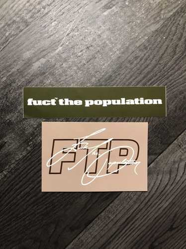 Fuck The Population FTP Fuck The Population Sticke