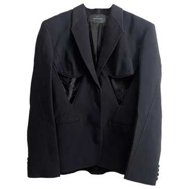 【Mugler】 Croppedブレザー Mugler Cropped puffer jacket Mugler