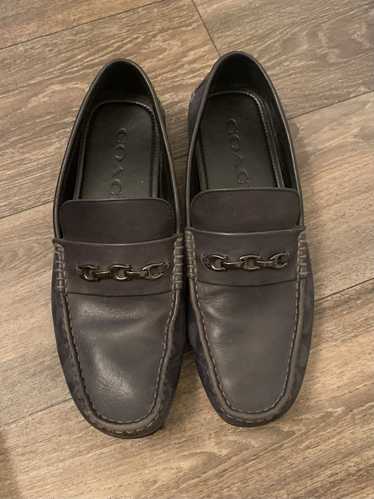 Coach Coach Mercer Penny Leather Loafer Driving Mo