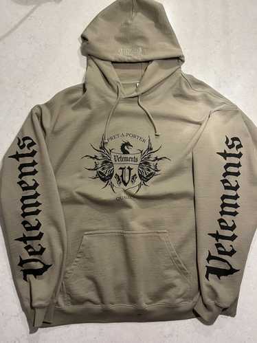 Vetements Vetements Olive Hoodie - image 1