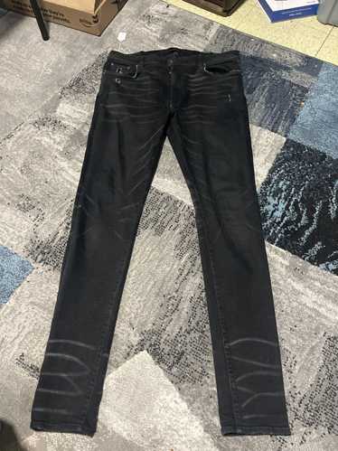 Amiri Black MX1 Skinny Amiri Jeans