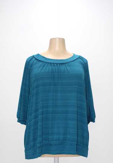 jms JUST MY  SIZE Womens Teal Shirt Size 3X (SW-71