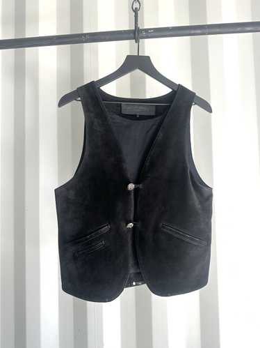 Chrome Hearts Suede Leather Vest