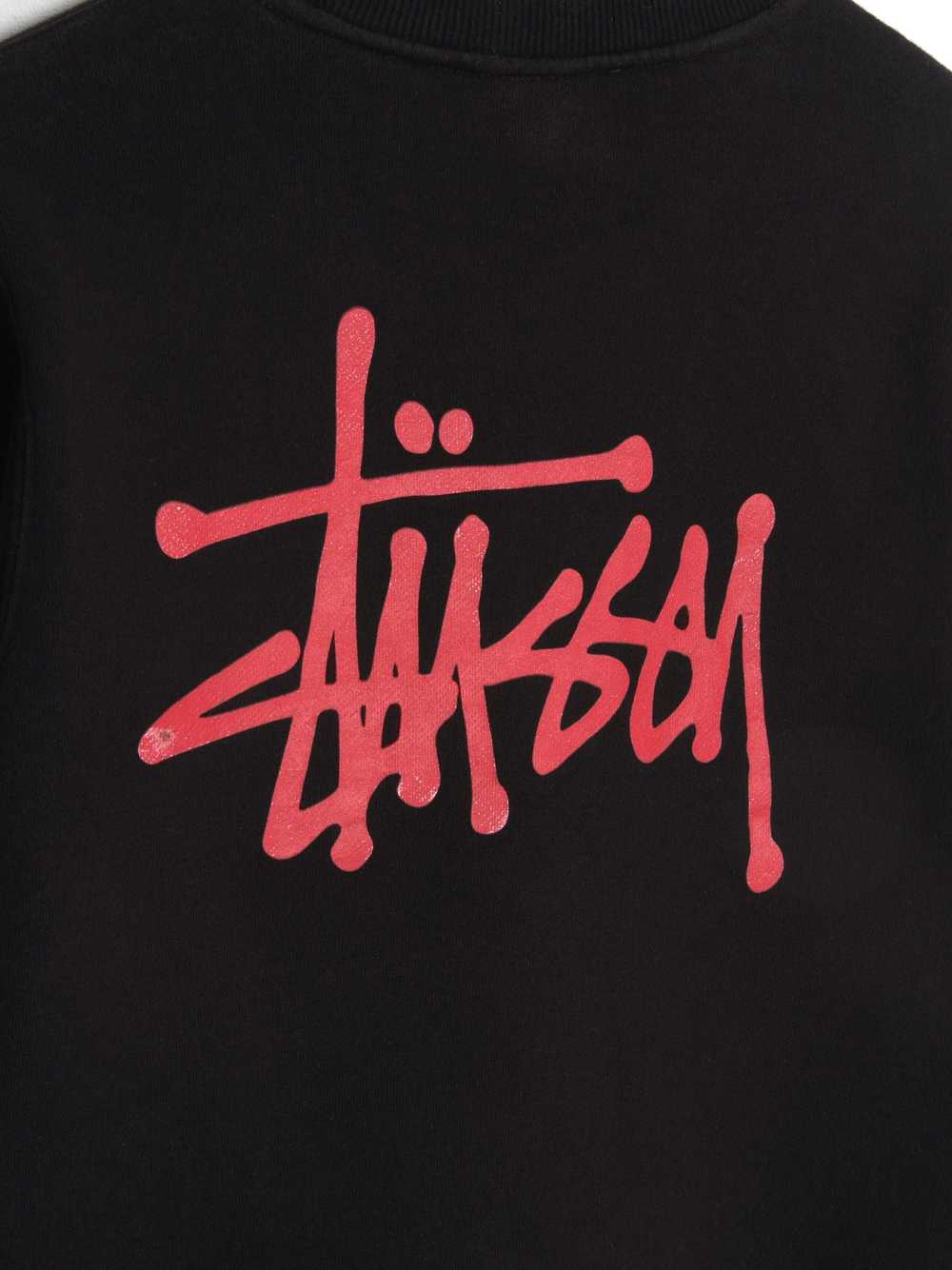 Streetwear × Stussy Stussy Logo Crew Neck Cotton … - image 4