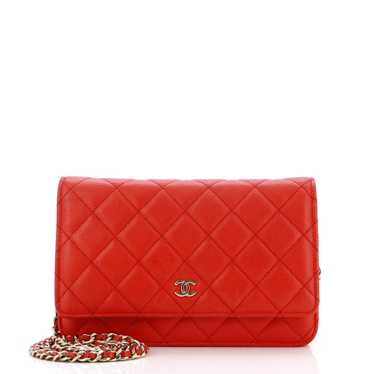 CHANEL Wallet on Chain Quilted Caviar