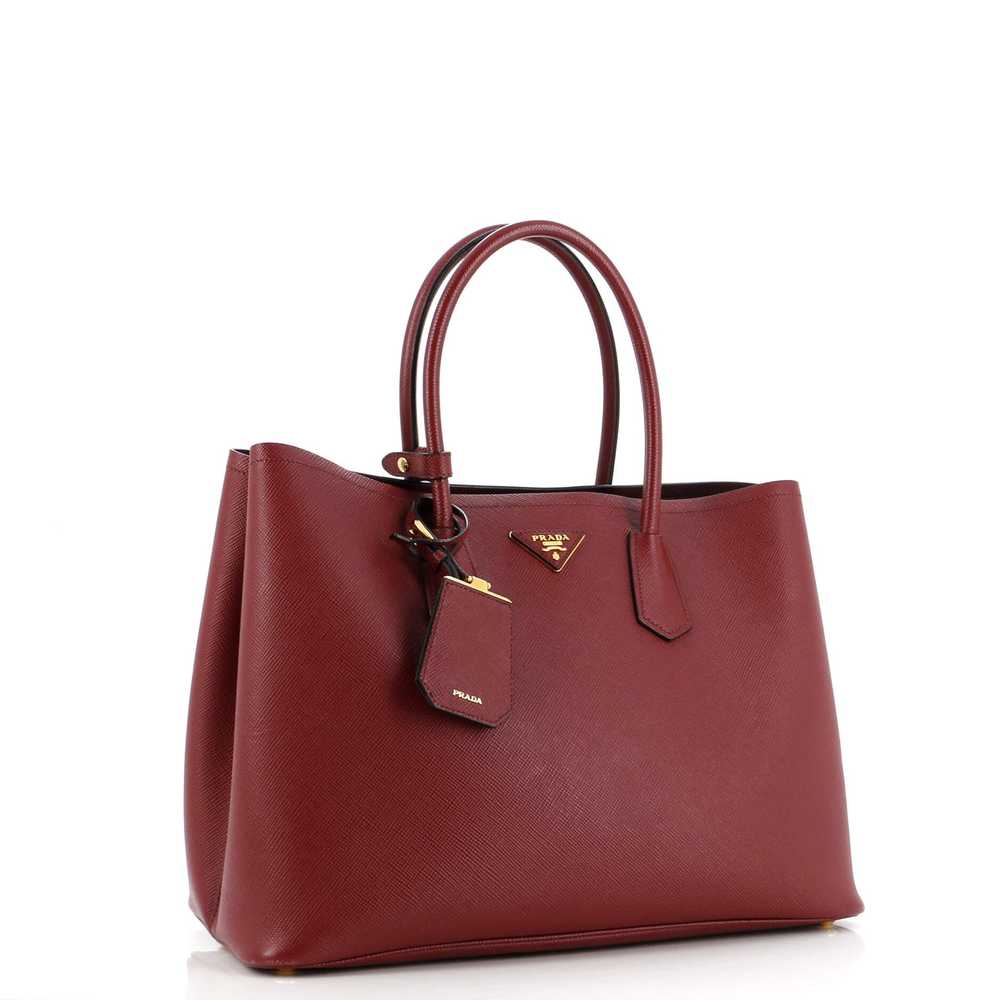 PRADA Cuir Double Tote Saffiano Leather Large - image 2