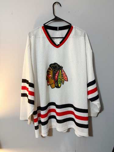 Ccm × Hockey Jersey × Vintage RARE Chicago Blackha