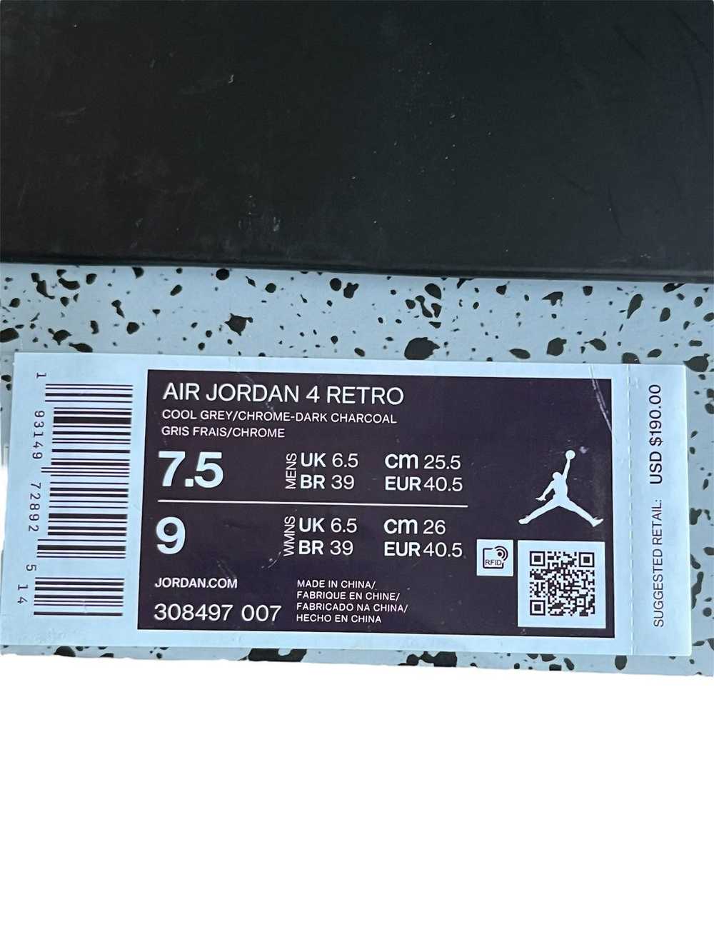 Jordan Brand Jordan 4 Cool grey Retro - image 10