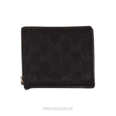 Gucci 🔴 Gucci Bifold Wallet - Black GG Canvas - image 1