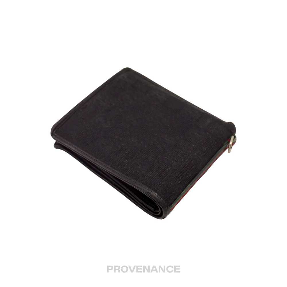 Gucci 🔴 Gucci Bifold Wallet - Black GG Canvas - image 4