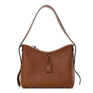 LOUIS VUITTON Empreinte Carryall PM Cognac