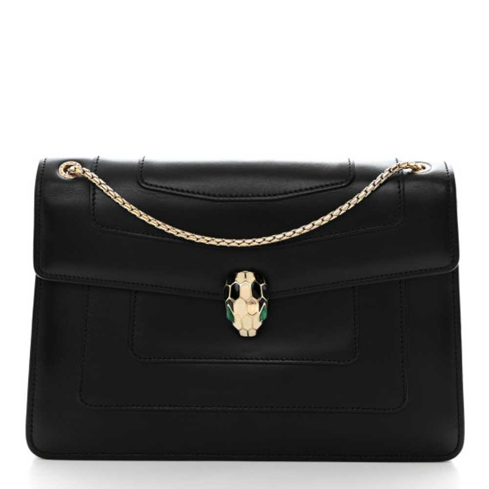 BULGARI Calfskin Serpenti Forever Crossbody Bag B… - image 1