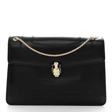 BULGARI Calfskin Serpenti Forever Crossbody Bag B… - image 1