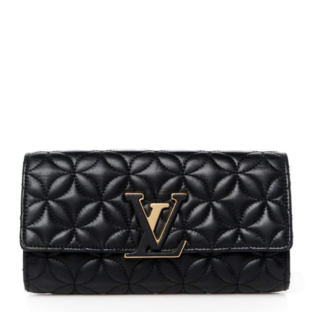 LOUIS VUITTON Padded Monogram Lambskin Capucines … - image 1